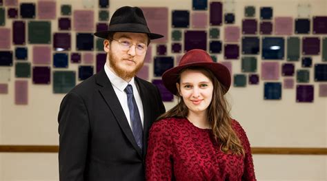 Orthodox Jewish women pose in nearly